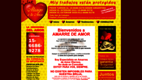 What Amarredeamor.com.ar website looked like in 2018 (5 years ago)
