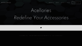 What Acellories.com website looked like in 2018 (5 years ago)