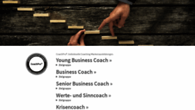 What Ausbildung-zum-coach.de website looked like in 2018 (5 years ago)