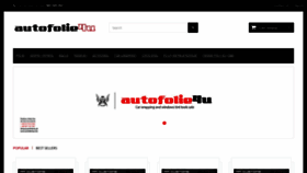 What Autofolie4u.com website looked like in 2018 (5 years ago)