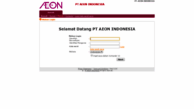 What Aeon.ecloud.co.id website looked like in 2018 (5 years ago)
