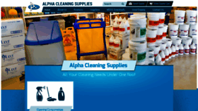 What Alphacleaningsupplies.com.au website looked like in 2018 (5 years ago)