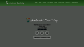 What Avonsdentist.com website looked like in 2018 (5 years ago)