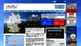 What Aktiplus.de website looked like in 2018 (5 years ago)