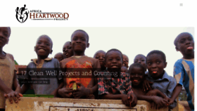What Africaheartwoodproject.org website looked like in 2018 (5 years ago)