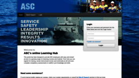What Asc.e3learning.com.au website looked like in 2018 (5 years ago)