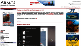 What Atlantis-magazin.de website looked like in 2018 (5 years ago)