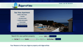 What Algarvevista.com website looked like in 2018 (5 years ago)