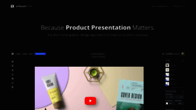 What Artboard.studio website looked like in 2018 (7 years ago)