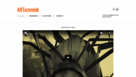 What Artemmink.com website looked like in 2018 (5 years ago)