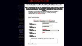What Autoandparts.com website looked like in 2018 (5 years ago)
