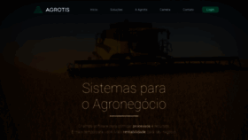What Agrotis.com website looked like in 2018 (5 years ago)