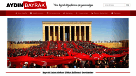 What Aydinbayrak.com website looked like in 2018 (5 years ago)