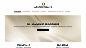 What Abgoldhaus.de website looked like in 2018 (5 years ago)
