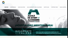 What Alcala-alcossebre.org website looked like in 2018 (5 years ago)