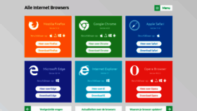 What Alleinternetbrowsers.nl website looked like in 2018 (5 years ago)