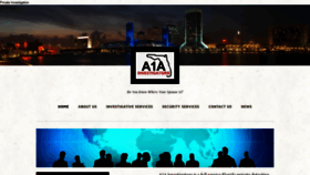 What A1ainvestigators.com website looked like in 2018 (5 years ago)