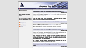 What Abeem.eu website looked like in 2018 (5 years ago)