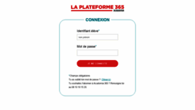 What Acadomia365.fr website looked like in 2018 (5 years ago)