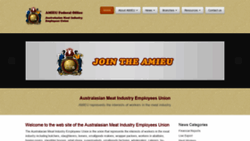 What Amieu.net website looked like in 2018 (6 years ago)