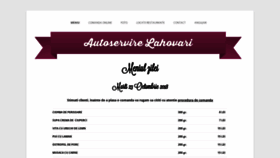 What Autoservire-lahovari.ro website looked like in 2018 (5 years ago)