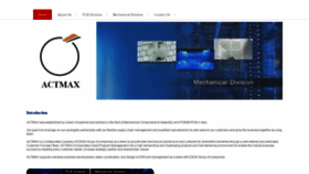 What Actmaxbiz.com website looked like in 2018 (5 years ago)