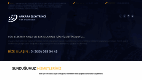 What Ankara724elektrikci.com website looked like in 2018 (5 years ago)