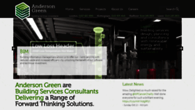 What Andersongreen.co.uk website looked like in 2018 (5 years ago)