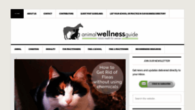 What Animalmassageguide.com website looked like in 2018 (5 years ago)