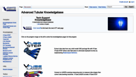 What Advancedtubular.wiki website looked like in 2018 (5 years ago)