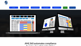 What Aml360.com website looked like in 2018 (5 years ago)