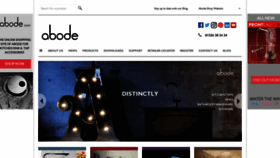 What Abodedesigns.co.uk website looked like in 2018 (5 years ago)