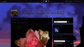 What Alain-barre.com website looked like in 2018 (5 years ago)
