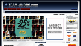 What Andro-shop.com website looked like in 2018 (5 years ago)
