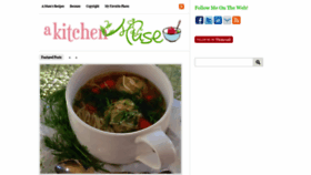 What Amuseinmykitchen.com website looked like in 2018 (5 years ago)