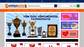 What Antalyaplaket.com website looked like in 2018 (5 years ago)