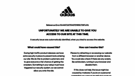 What Adidas.cz website looked like in 2018 (5 years ago)