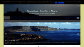 What Algarveguide.de website looked like in 2018 (5 years ago)