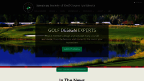What Asgca.org website looked like in 2018 (5 years ago)