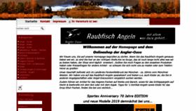 What Angler-oase.de website looked like in 2018 (5 years ago)
