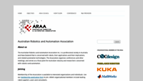 What Araa.asn.au website looked like in 2018 (5 years ago)