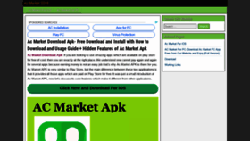 What Acmarket.website website looked like in 2018 (5 years ago)