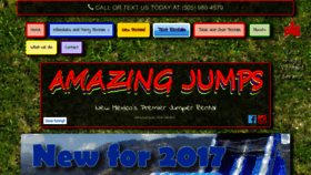 What Amazingjumps.com website looked like in 2018 (7 years ago)