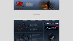 What Atakbisiklet.com website looked like in 2018 (5 years ago)