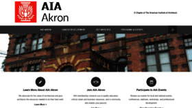 What Aiaakron.org website looked like in 2018 (5 years ago)