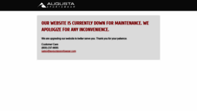 What Augustasportswear.com website looked like in 2018 (5 years ago)