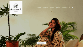 What Azurefashion.com website looked like in 2018 (7 years ago)