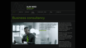 What Alanwardconsulting.com website looked like in 2018 (5 years ago)