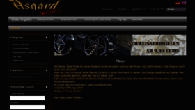 What Asgard.cc website looked like in 2018 (5 years ago)