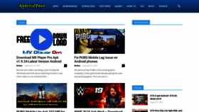 What Androidfunz.com website looked like in 2018 (7 years ago)
